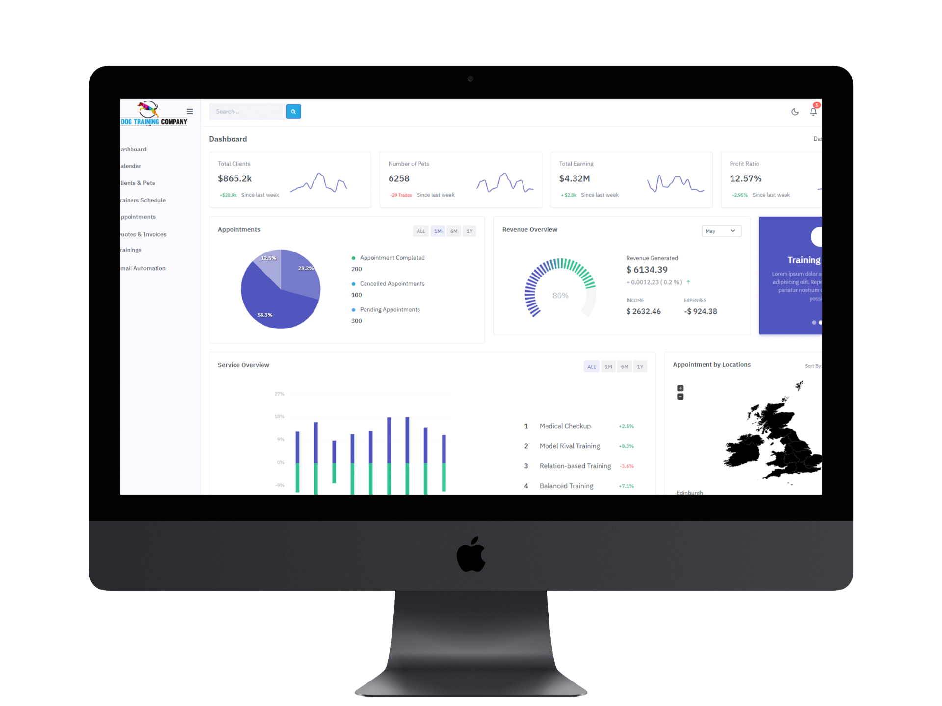 Image gallery marquee