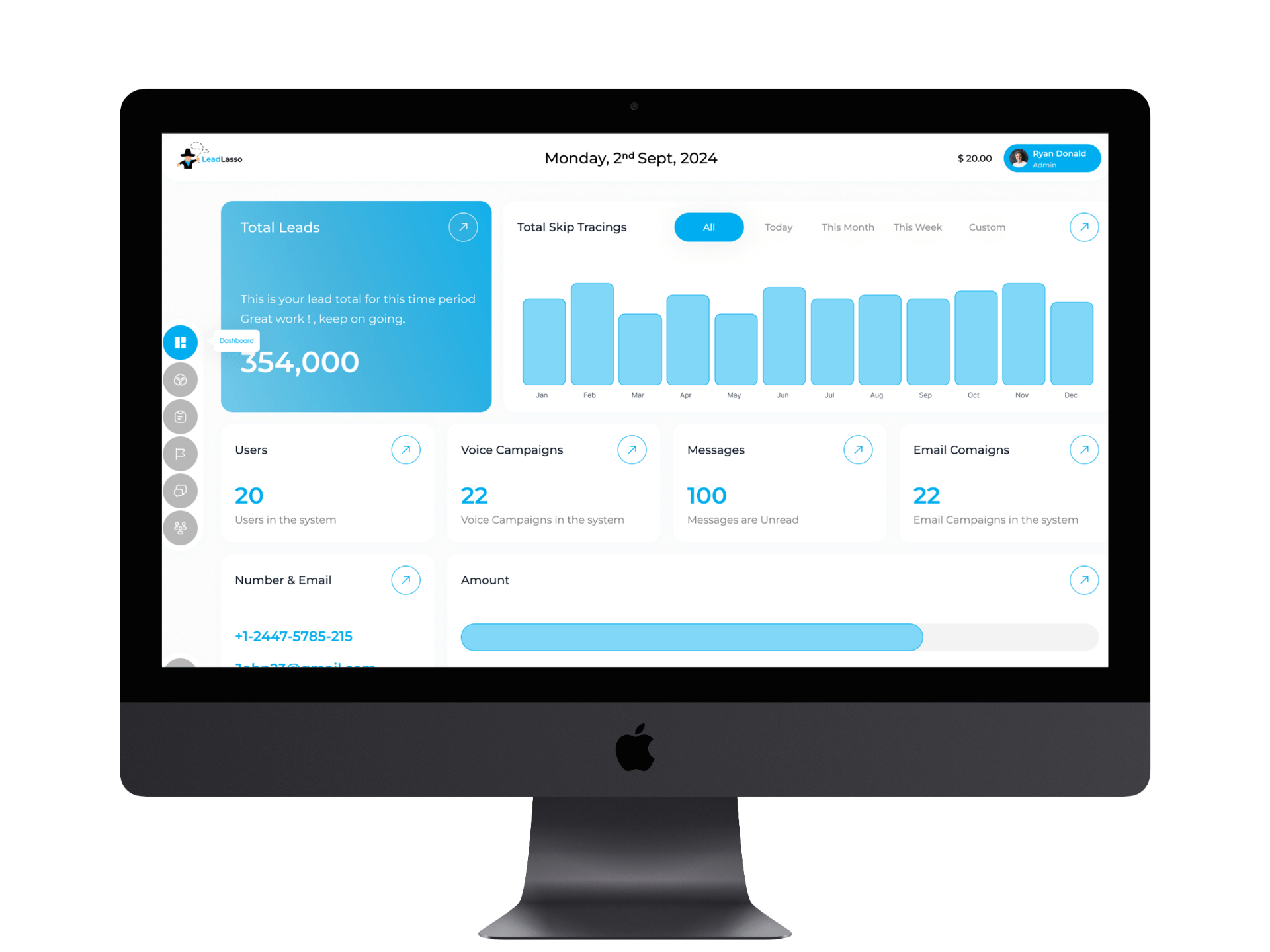 Image gallery marquee