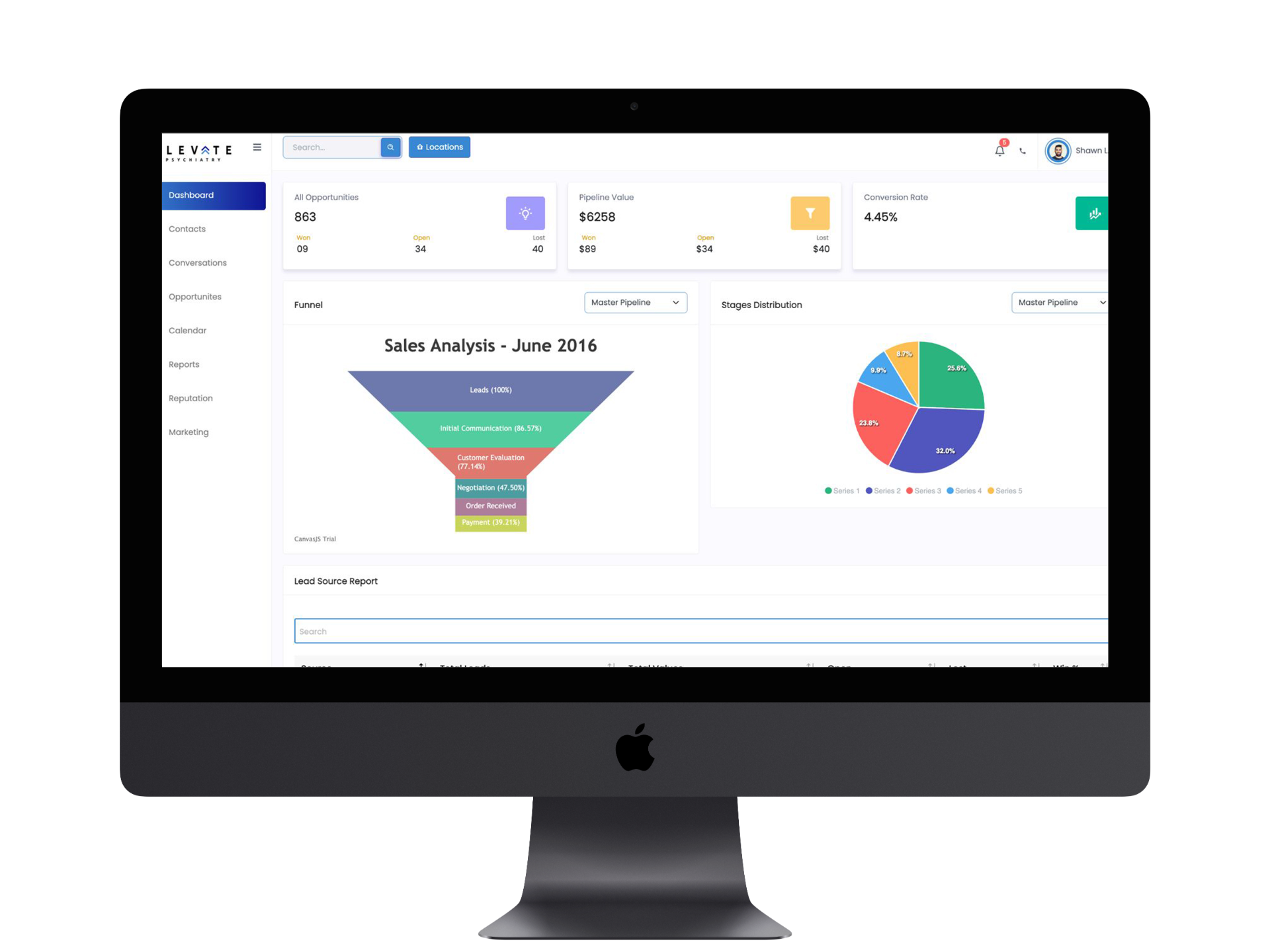 Image gallery marquee