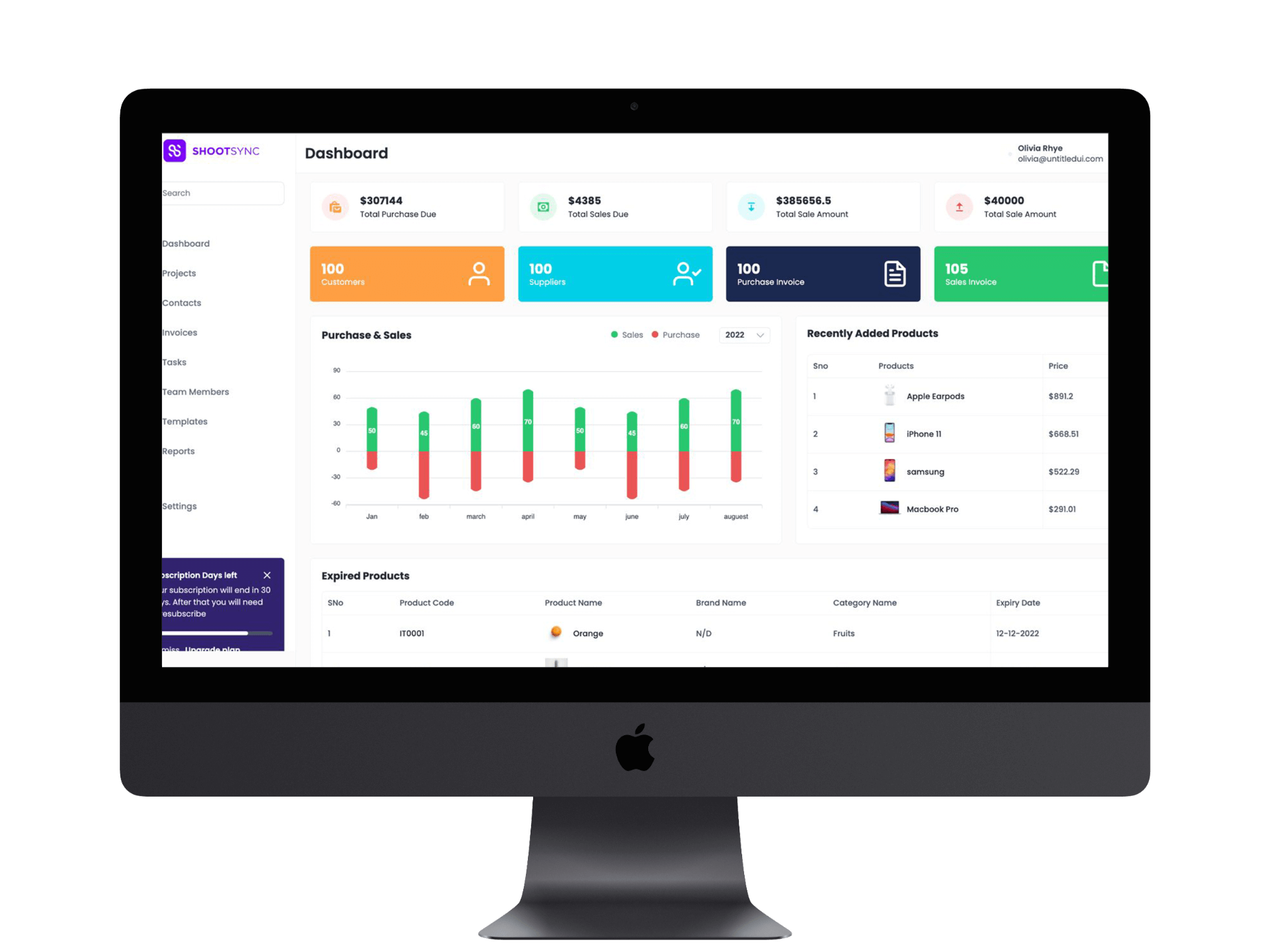 Image gallery marquee